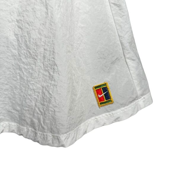 Nike Dri-FIT Tennis Skirt White Built In Shorts M | Preppy Retro Court Skort - Picture 5 of 10
